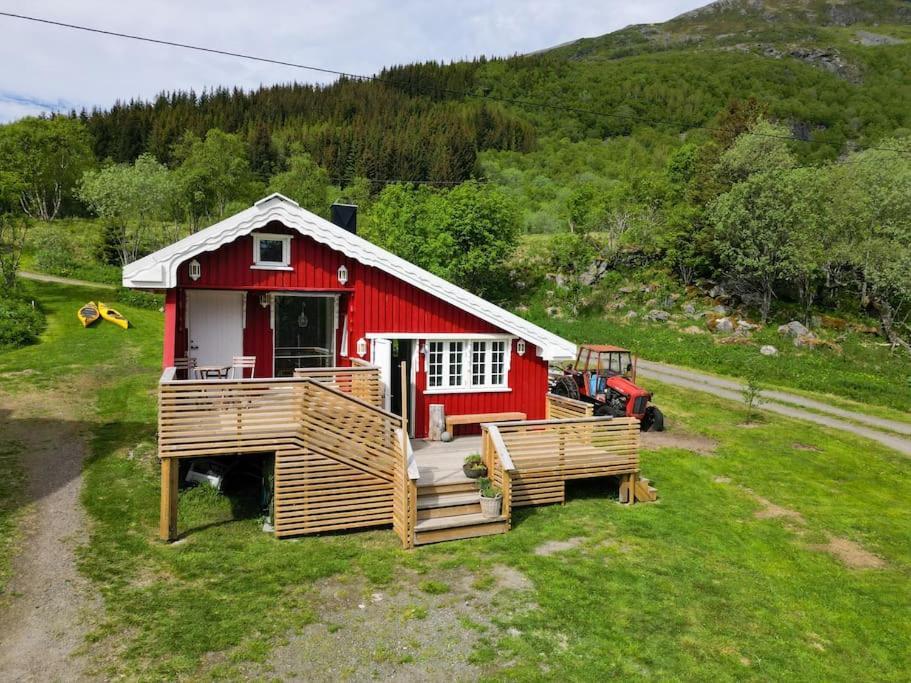 The Little Red Cabin Lofoten Urda Esterno foto